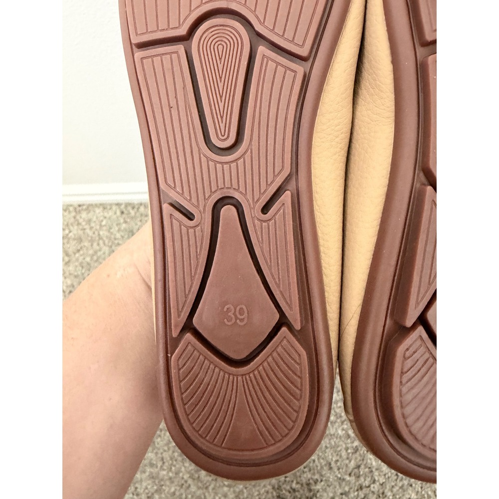 Rongen Tan Loafers – Women's Size 39 – NWOT - Picture 5 of 6